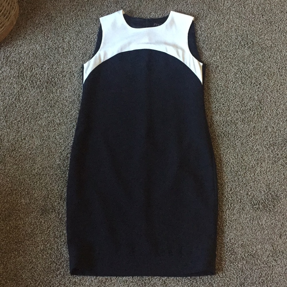 Black and white dress